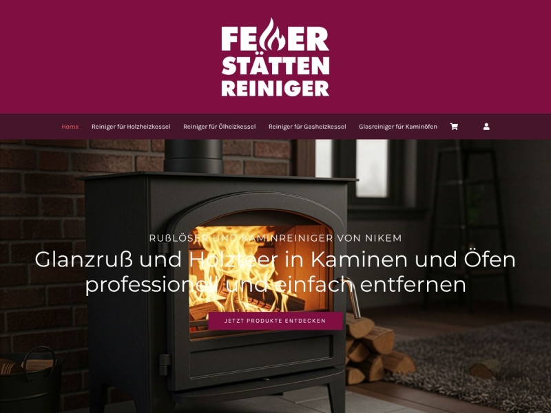 Nikem Reinigungsmittel für Kaminöfen
